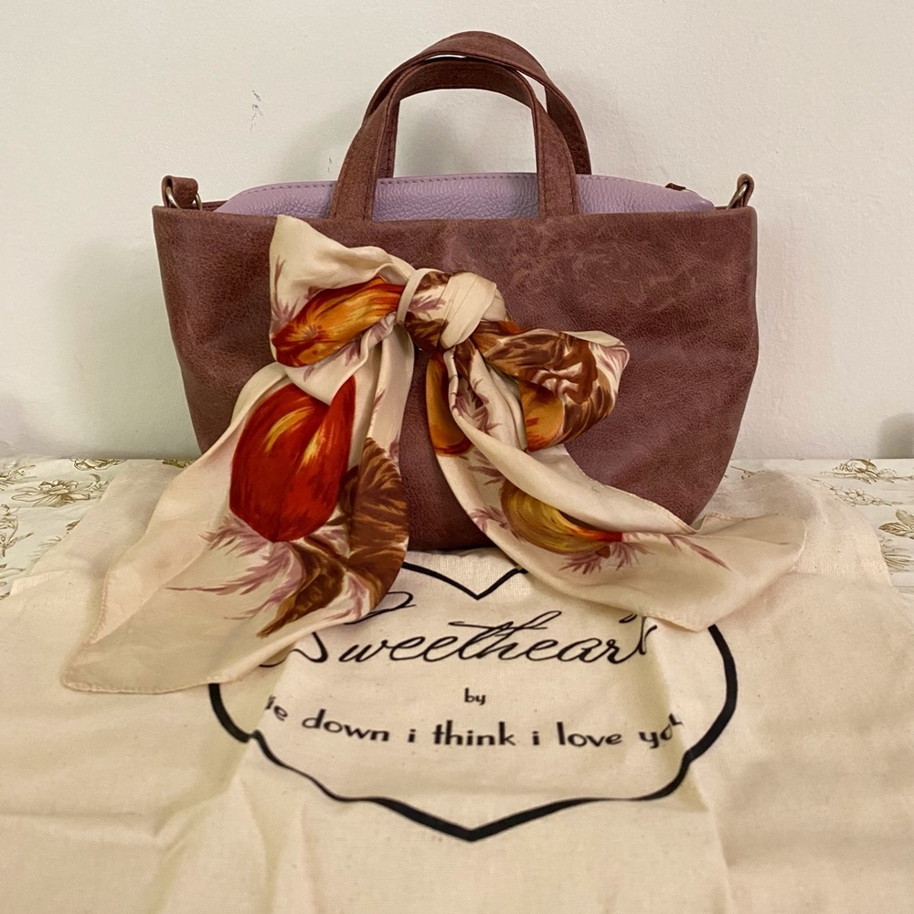 Lie Down I Think I Love You Scarf Tote Bag